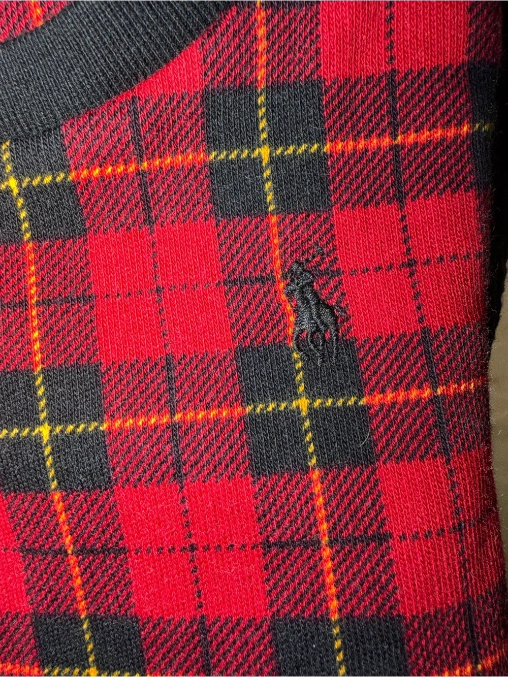 Polo Ralph Lauren Girls 2T Red Plaid Holiday Dress NWT